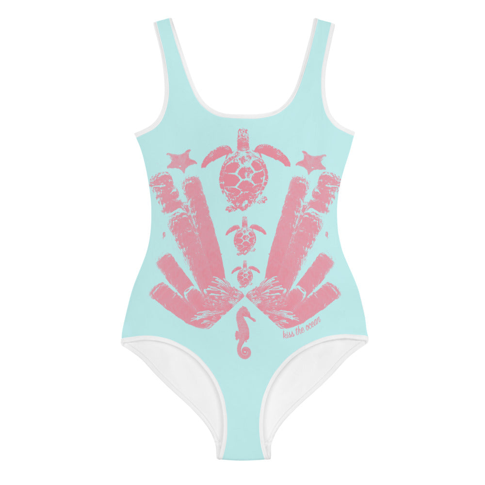 All-Over Print Youth Swimsuit