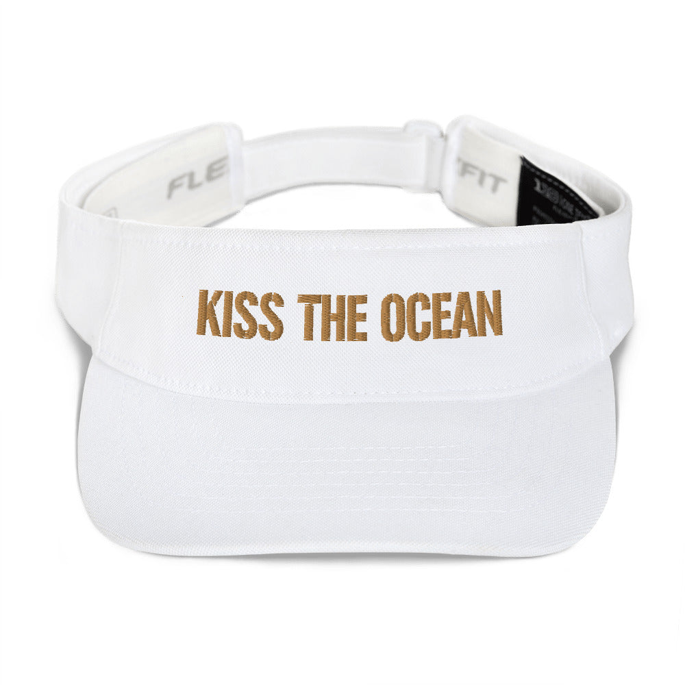 KISS THE OCEAN VISOR HAT