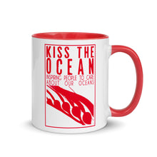 Load image into Gallery viewer, Kiss The Ocean Mug Red
